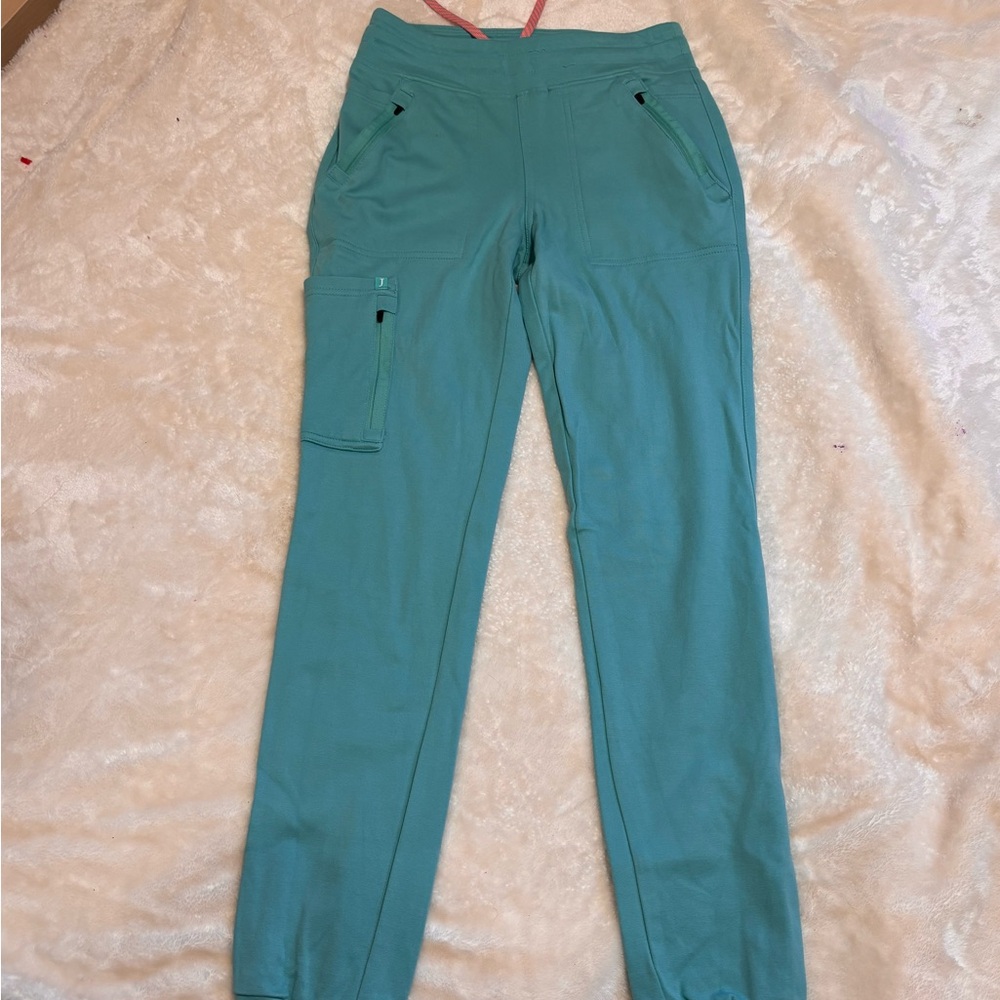 Jaanuu jogger in aqua, small tall